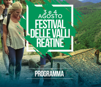 La locandina del Festival delle Valli Reatine