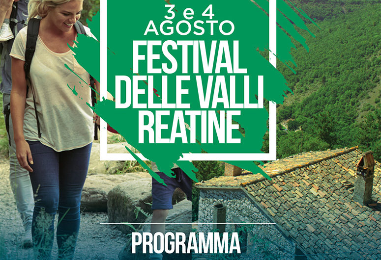 La locandina del Festival delle Valli Reatine